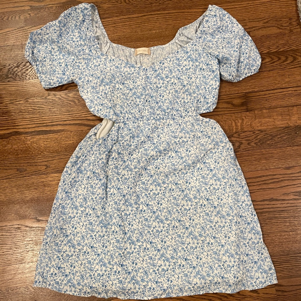 Altar’d State Blue Cut Out Dress